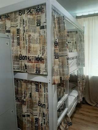 Гостиница Nice Hostel Paveletskaya Москва Кровать в 4 местном мужском номере №18 /4 beds man room (1bed)-2